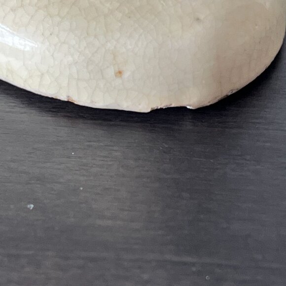 Vintage Mini Ceramic Cornucopia Bud Vase // Pacific Pottery // 3" Tall - Picture 8 of 8